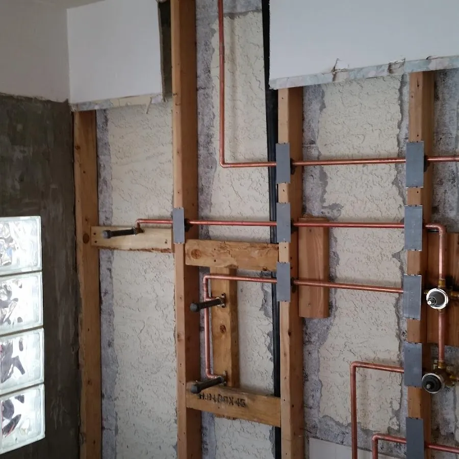 Copper pipe installation for Burst Pipe Repair in Lebanon